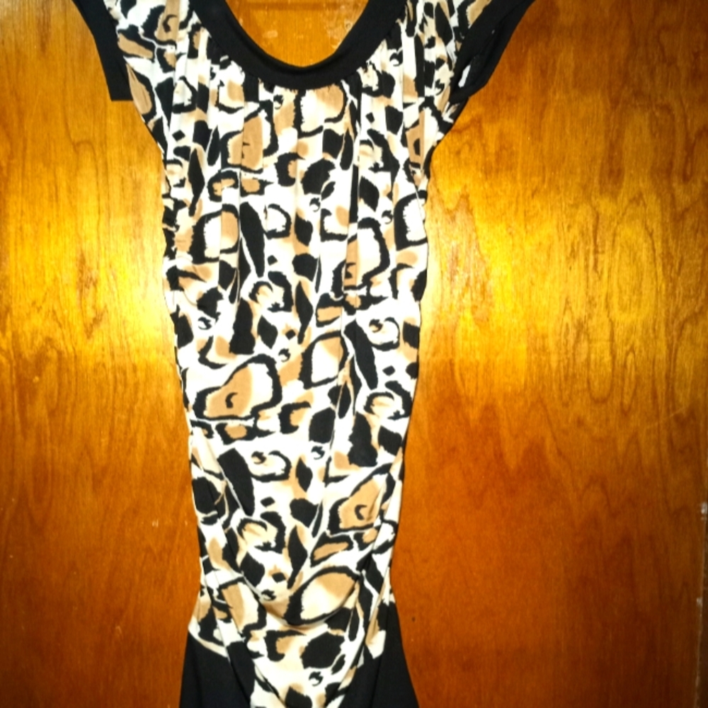 Leopard print dress